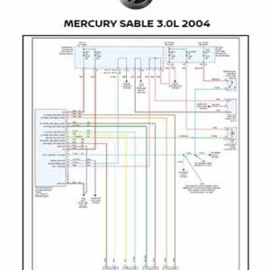MERCURY SABLE 3.0L 2004