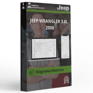 Diagrama Eléctrico JEEP WRANGLER 3.8L 2008