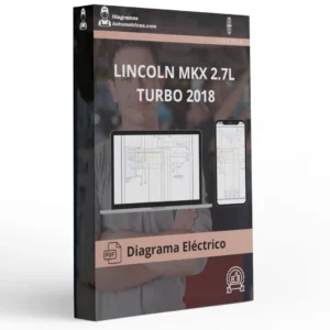 Diagrama Eléctrico LINCOLN MKX 2.7L TURBO 2018