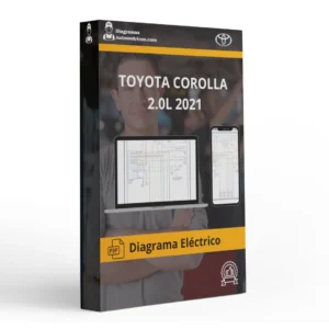 Diagrama Eléctrico TOYOTA COROLLA 2.0L 2021