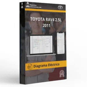Diagrama Eléctrico TOYOTA RAV4 2.5L 2011