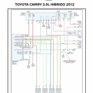 TOYOTA CAMRY 2.5L HIBRIDO 2012