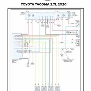 TOYOTA TACOMA 2.7L 2020