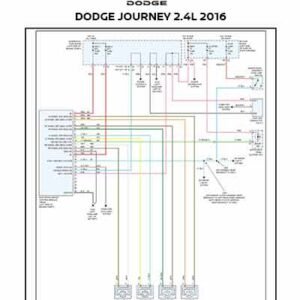 DODGE JOURNEY 2.4L 2016