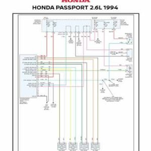 HONDA PASSPORT 2.6L 1994