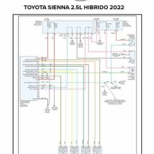 TOYOTA SIENNA 2.5L HIBRIDO 2022