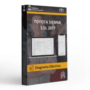 Diagrama Eléctrico TOYOTA SIENNA 3.5L 2017