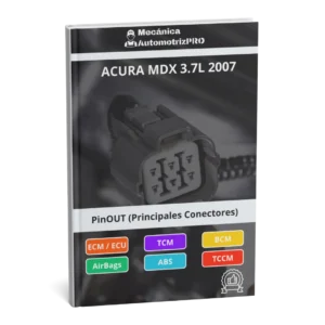Pin Out / Vista de Conectores ACURA MDX 3.7L 2007 PDF