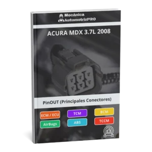 Pin Out / Vistas de Conectores ACURA MDX 3.7L 2008 PDF
