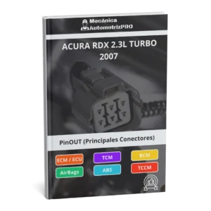 Pin Out / Vistas de Conectores ACURA RDX 2.3L TURBO 2007 PDF