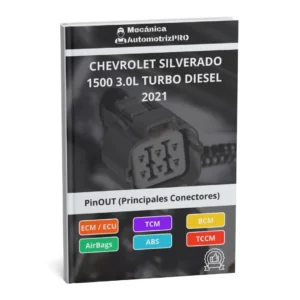 Pin Out / Vista de Conectores CHEVROLET SILVERADO 1500 3.0L TURBO DIESEL 2021 PDF