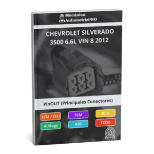 Pin Out / Vista de Conectores CHEVROLET SILVERADO 3500 6.6L VIN 8 2012 PDF